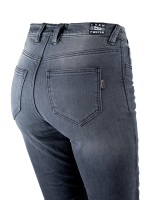 Мотоджинсы Starks SNAKE LADY EVO , жен., Regular fit, Cordura Denim стрейч, Чёрный,Enzim wash (28)