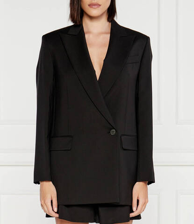 Хлопковый пиджак Weekend MaxMara - черный(250460616)