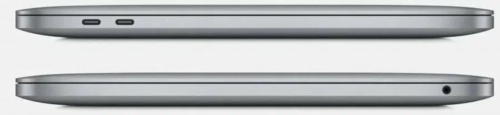 Ноутбук Apple MacBook Pro 13 2022, Apple M2, 8/512 ГБ, MNEJ3, Space Gray