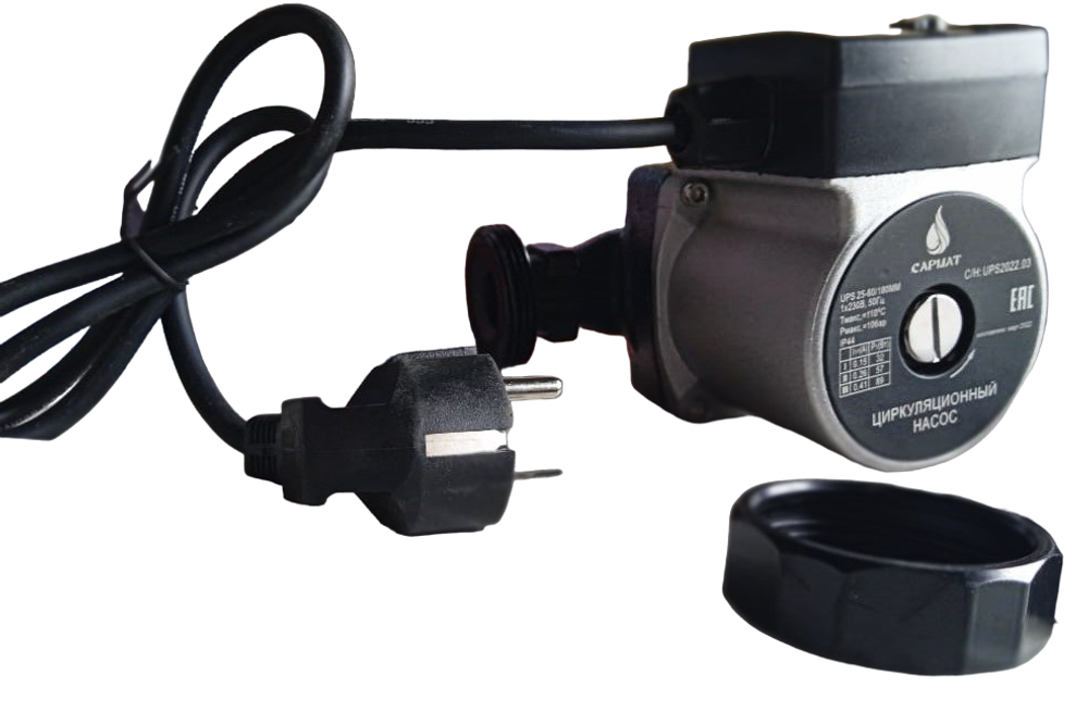 Насос циркуляционный САРМАТ SR 25-60/180 (CN) (кор.8шт)