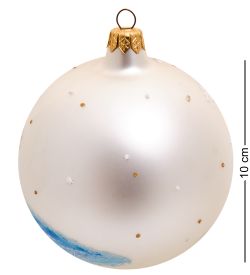 НФШ-1510 Ел.украшение Шар «Девочка с зонтиком» 100 мм