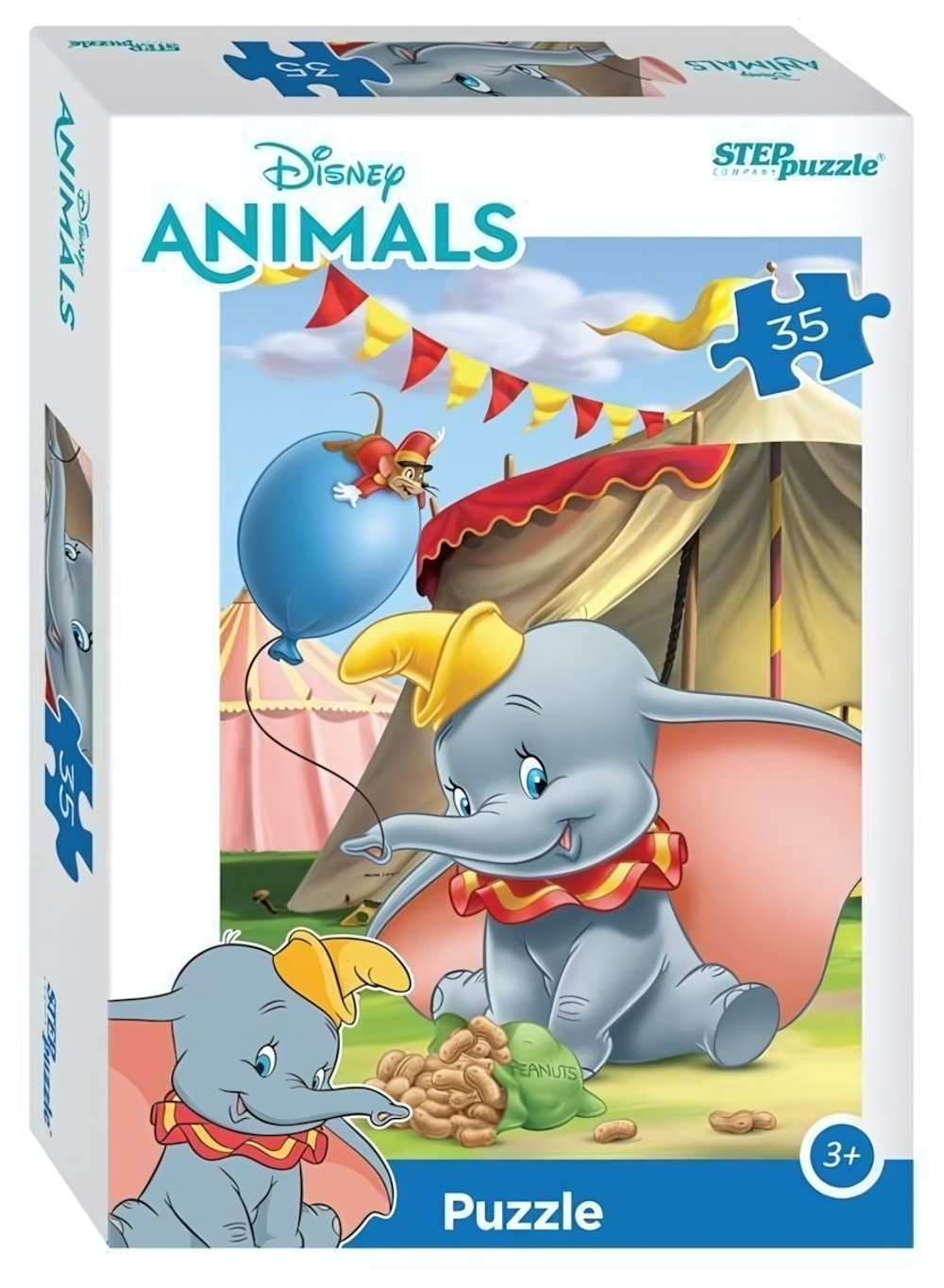 Пазл 35эл. "Зверята Дисней" (Disney) (Степ пазл)