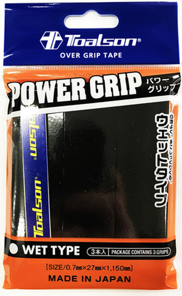 Намотки теннисные Toalson Power Grip 3P - black