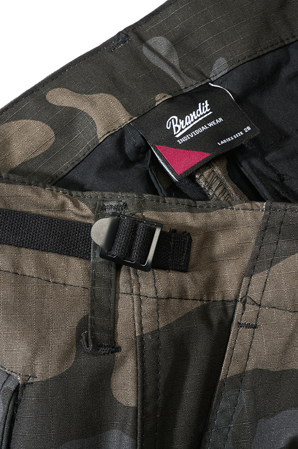 Brandit WOMEN BDU RIPSTOP PANTS darkcamo