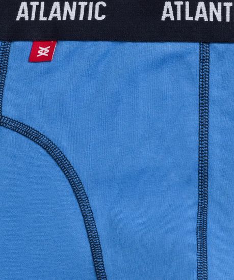 Трусы мужские боксеры (3шт), Atlantic 3MH-047, зеленые + голубые + темно-синие