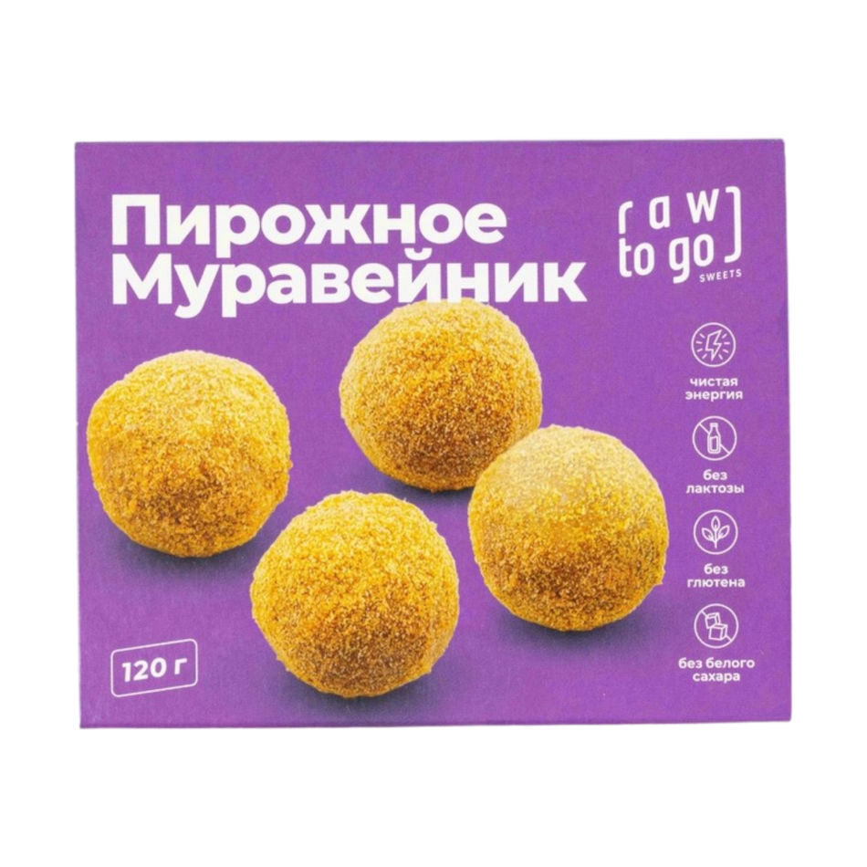 Пирожное Муравейник Raw To Go, 120 г