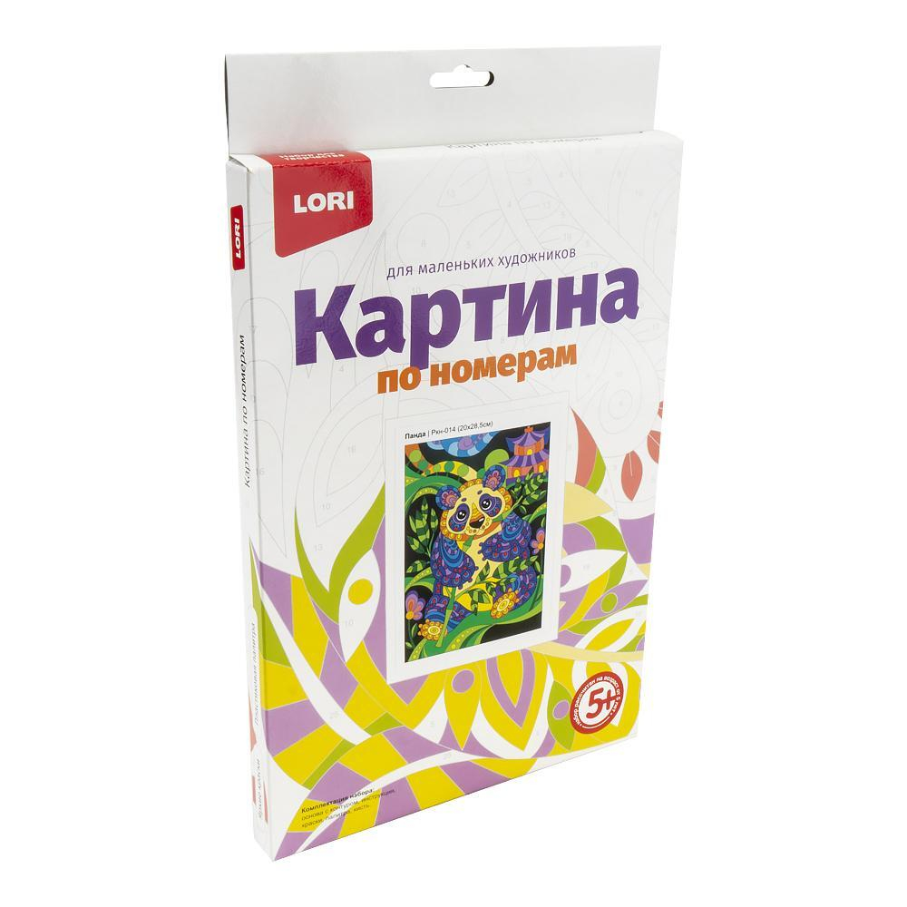 Картина по номерам 20*30см "Панда" (Lori)