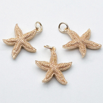 Подвеска Морская звезда, цвет золото, размер 18*16 мм, цена за 1 шт