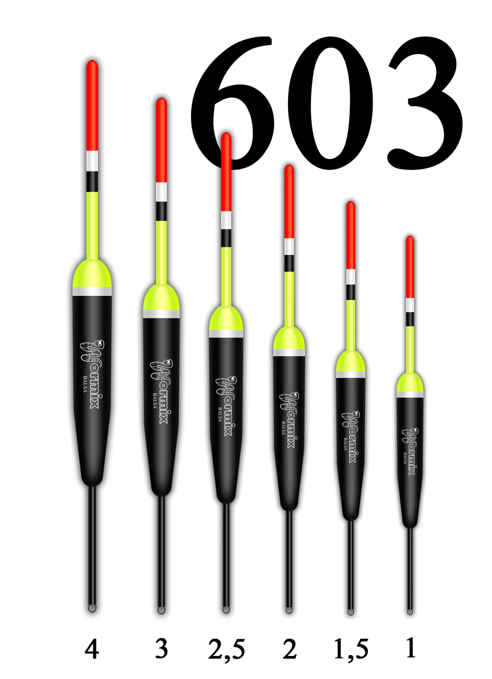 Поплавок бальсовый Wormix 603