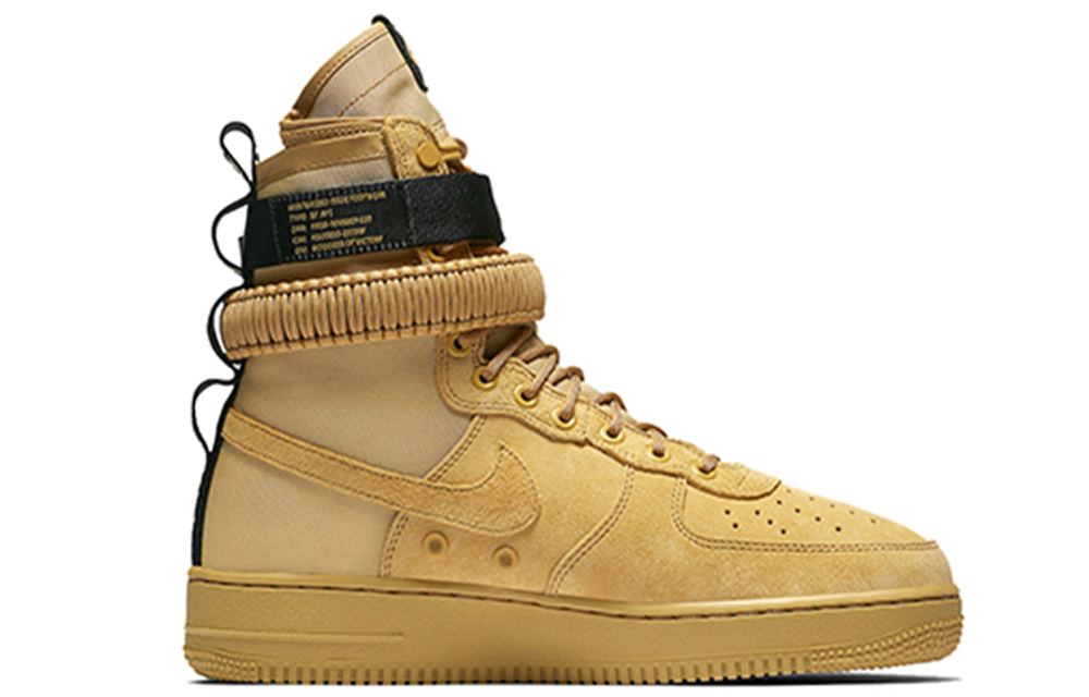 Nike Air Force 1 Wheat Hyper Sneakers
