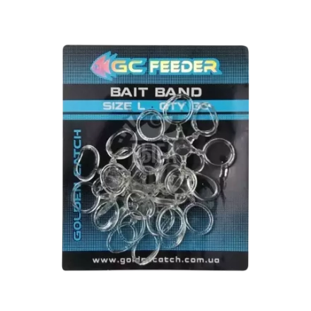 Резинка GC Bait Band для гранул, пеллетса, дамблсов (30шт) размер L