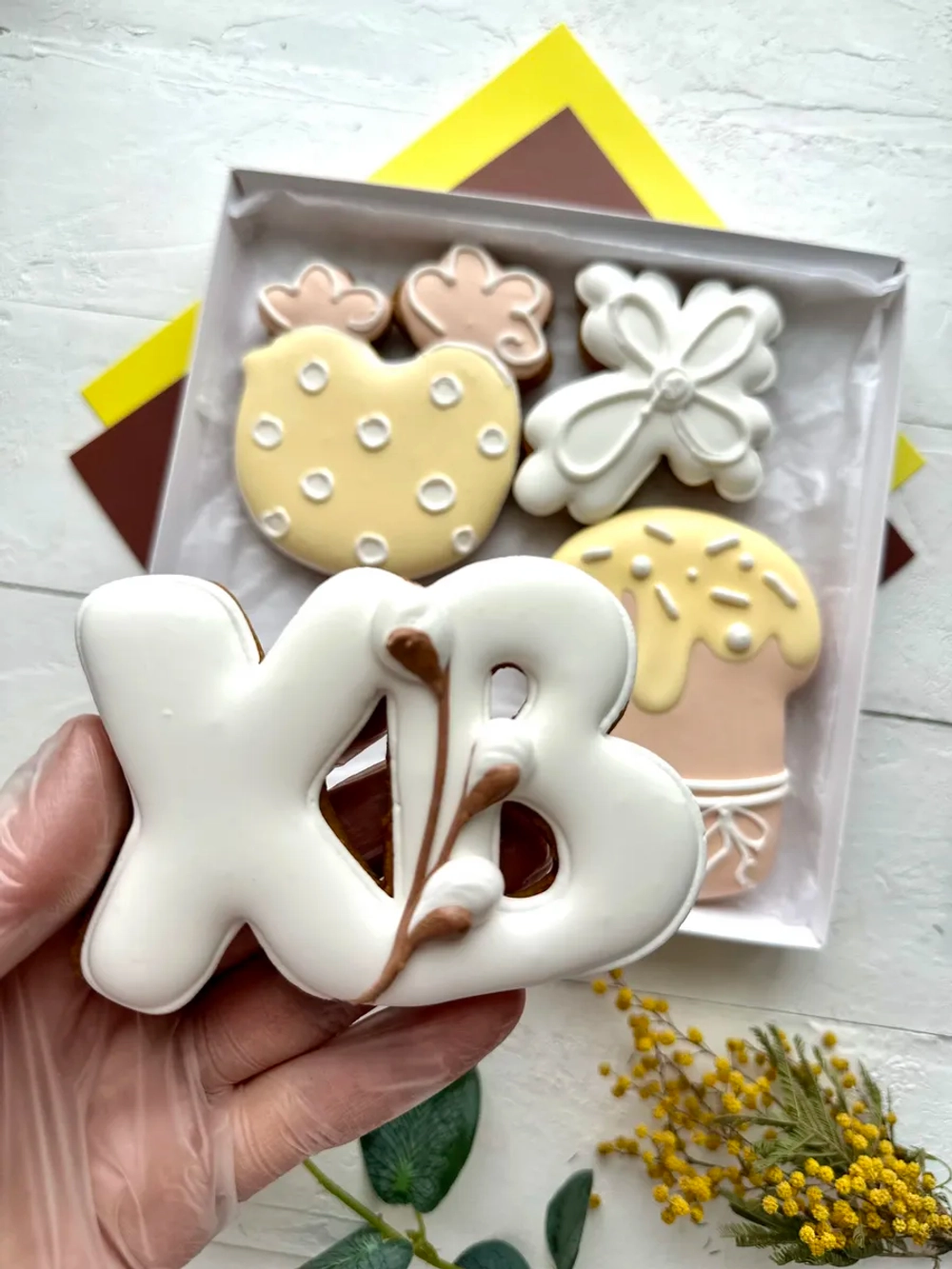 Имбирные пряники подарок на Пасху