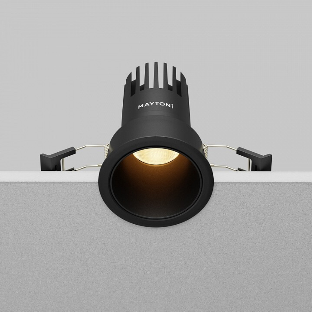 Встраиваемый светильник Maytoni Dip DL116-10W-2.7K-B