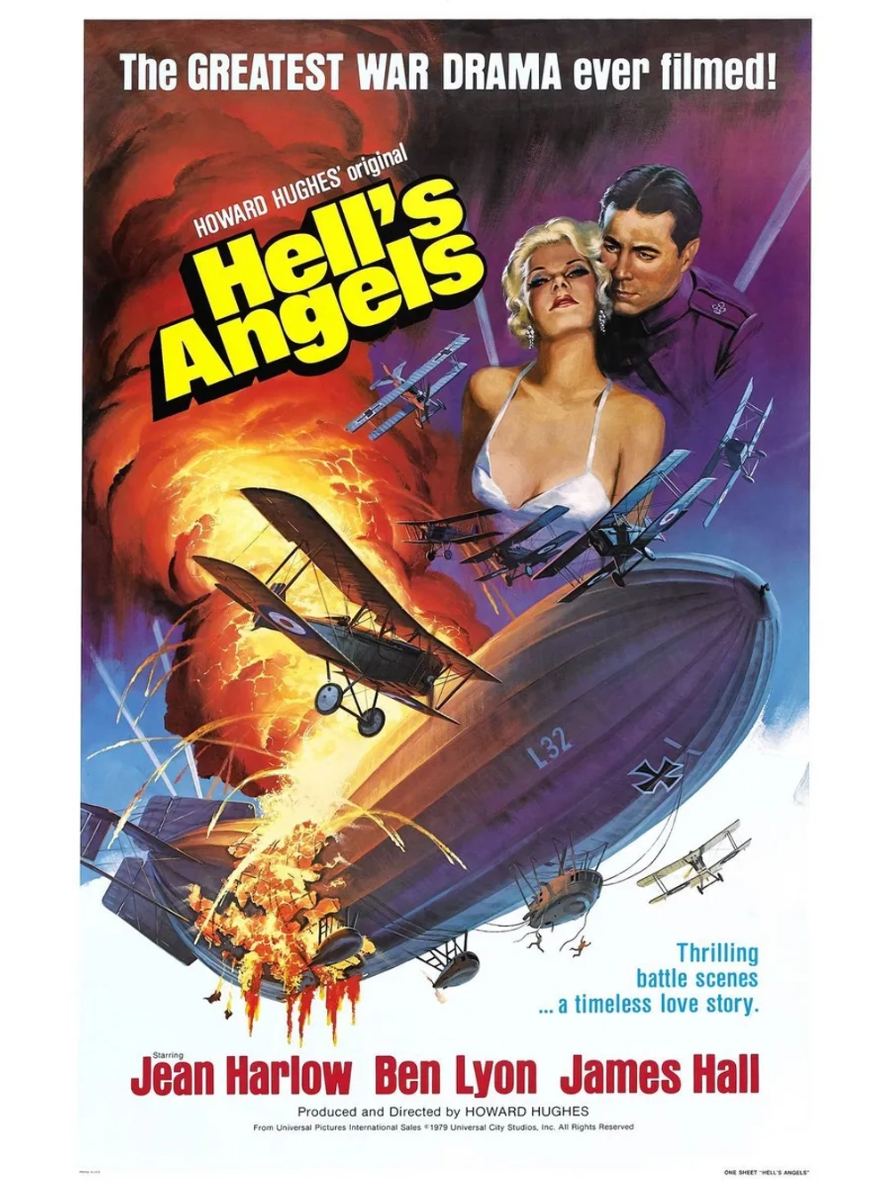 Ангелы ада (1930) (DVD-R), Русский язык.