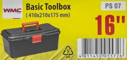 Ящик пластмассовый 16'', 410x210x175мм WMC TOOLS WMC-PS.07