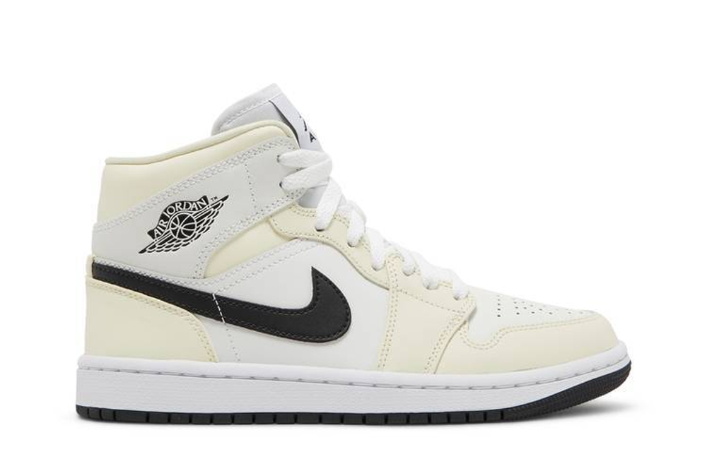 Кроссовки Jordan Air Jordan 1 Mid "Coconut Milk" (Женская размерная сетка)