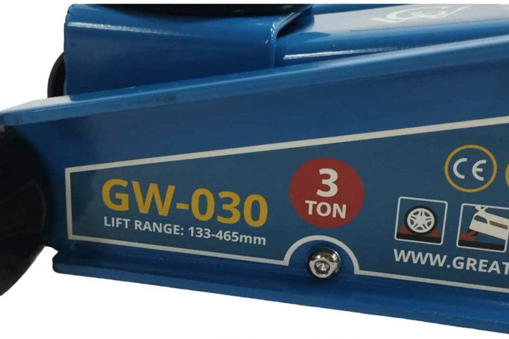 Гидравлический подкатной домкрат GW-030 3т, 133-465 мм Great Wolf