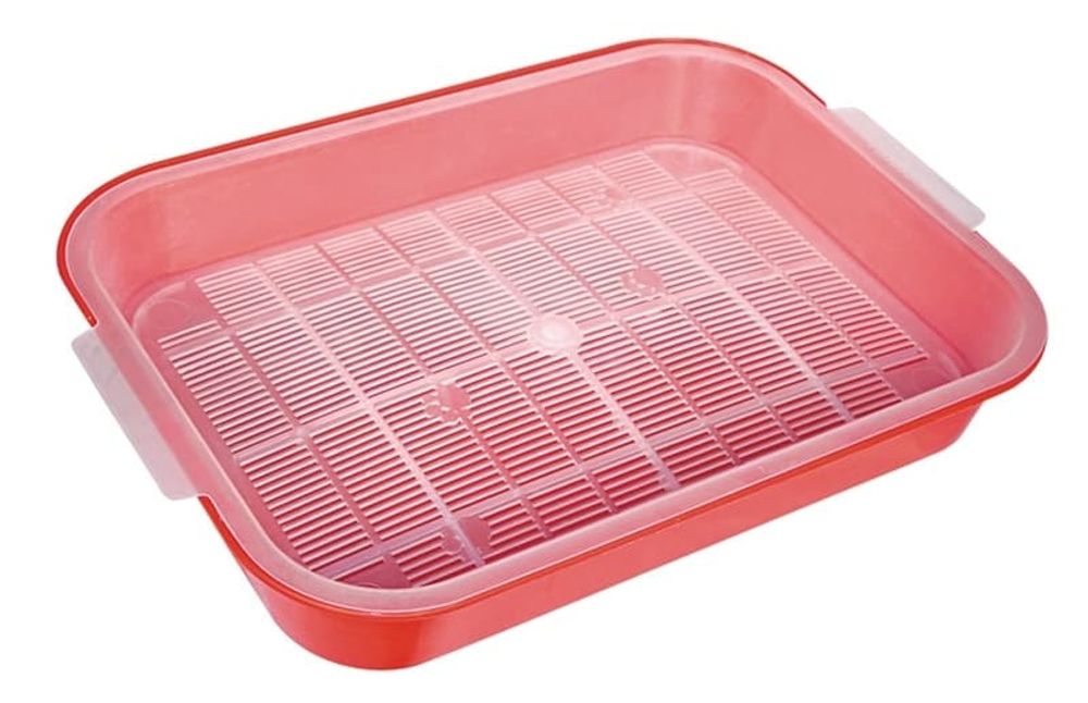 Туалет для кошек с сеткой "Стандарт", 380*280*55мм ГАММА