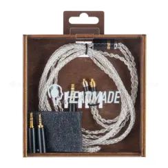 HeadMade IEM MMCX to Multi-Plug Silver 1.2m