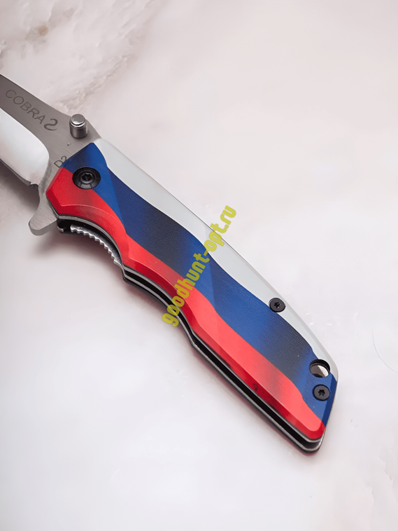 Нож складной туристический D2 COBRA 2