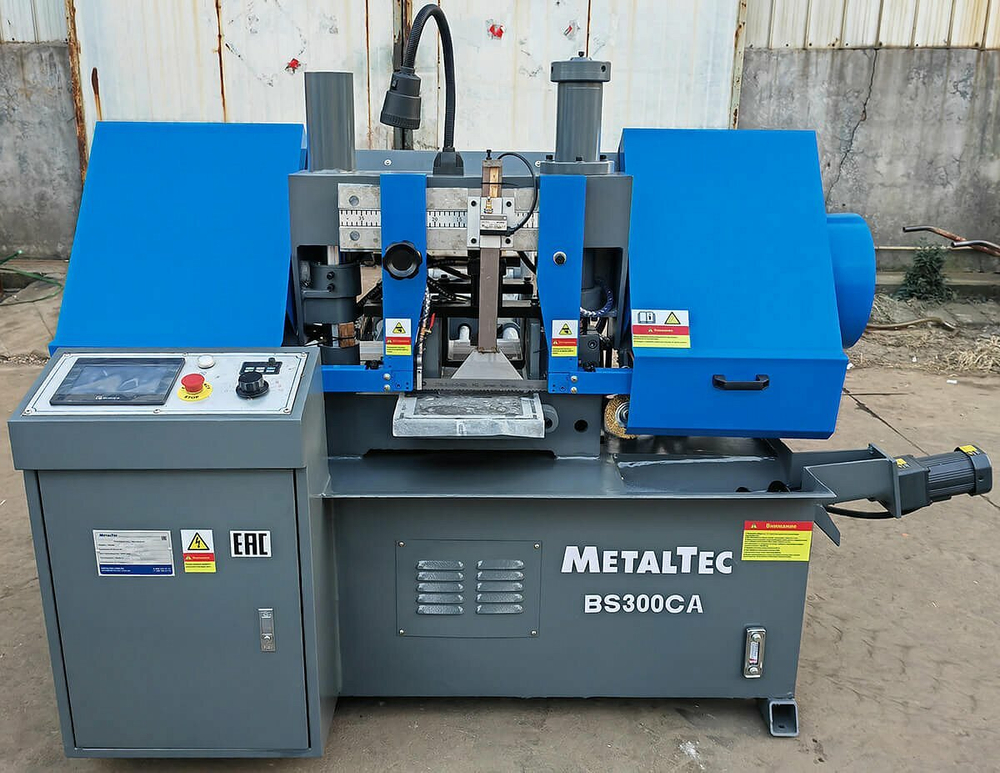 Автоматический колонный ленточнопильный станок MetalTec BS 300 ZA
