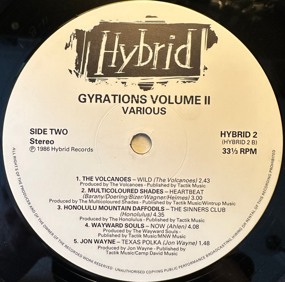 Сборник Hybrid Volume II (Англия 1986г.)