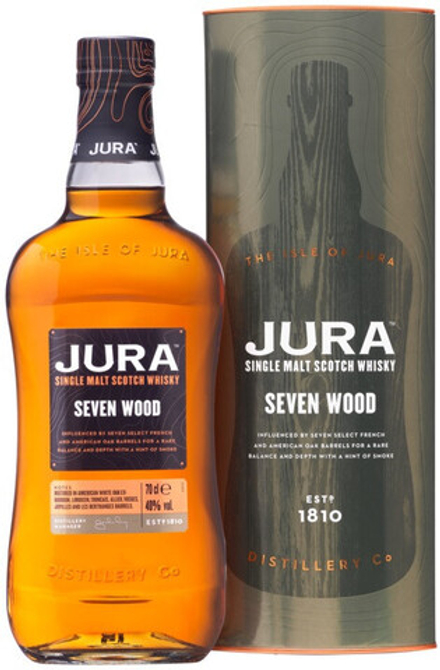 Виски Jura Seven Wood in gift box, 0.7л.
