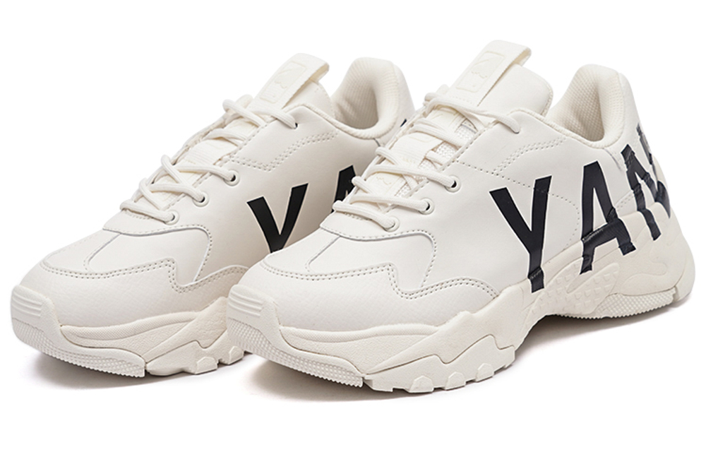 MLB Big Ball Chunky P Mega Synthetic Leather, Leather Slip Resistant Abrasion Resistant Support Low top Chunky Sneakers