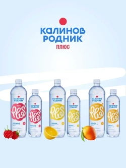 Вода Калинов Родник Плюс со вкусом лимона, негазированная 1 л
