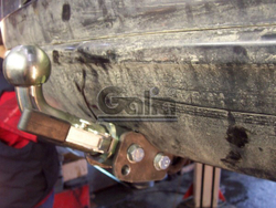 Фаркоп оцинкованный Galia H078A для Honda Accord седан/универсал 2008-2012(паспорт и сертификат в комплекте)(без электрики)