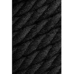 Хлопковая черная веревка для шибари на катушке 5 м