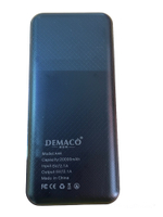 Внешний аккумулятор (Power bank) 3 USB Demaco A-44 20000 mAh (черный)