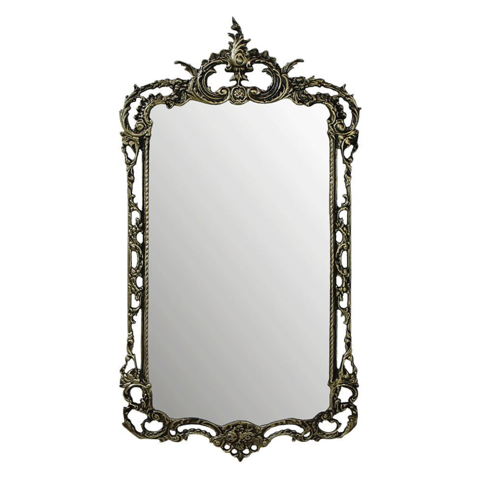 Bello De Bronze Зеркало в бронзовой оправе Рэтта