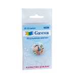 "Gamma" Игольница-магнит в пакете, 2.5см, №07