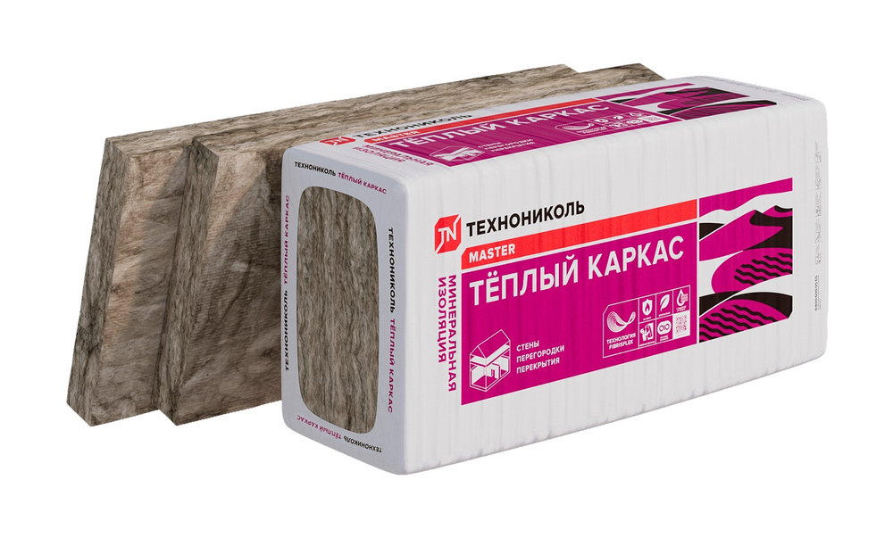 Утеплитель Технониколь 37 PN Теплый каркас 50х610х1200, 7,32м2