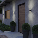 359294 STREET NT24 000 черный Светильник ландшафтный настенный IP65 LED 14W 4000K  175-265V ESTIMA