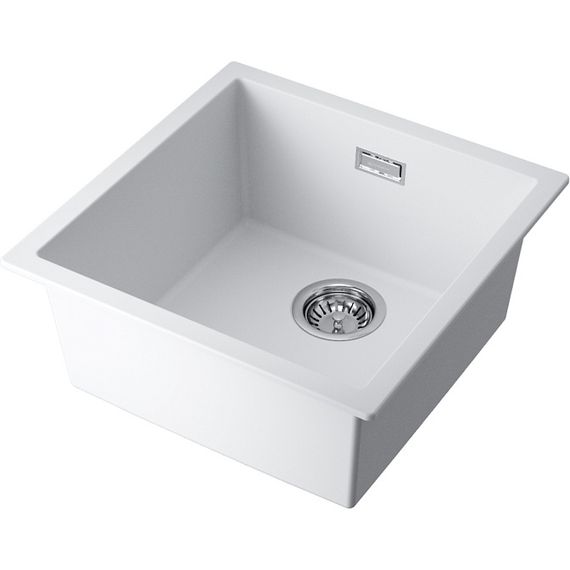 Мойка Omoikiri Yamakawa 45T-U/I-WH Tetogranit/белый