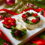 Новогодний десертный набор „Белая сказка“