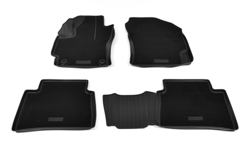 Ковры в салон Norplast/Unidec для Toyota Corolla XII в кузове Е210 (2019-), Черный, арт.NPA11-C88-160-CM