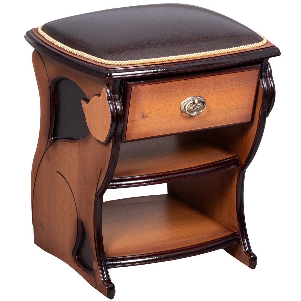 Табурет с ящиком Марта Шоколад