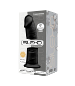 Черный фаллоимитатор SILEXD Model 2 - 23 см. (Цвет: черный)