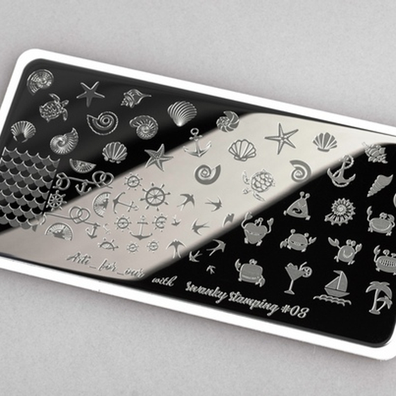 Пластина Swanky Stamping x Arti for you №8