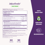 Natrol, JuiceFestiv®, 2 флакона, по 60 капсул
