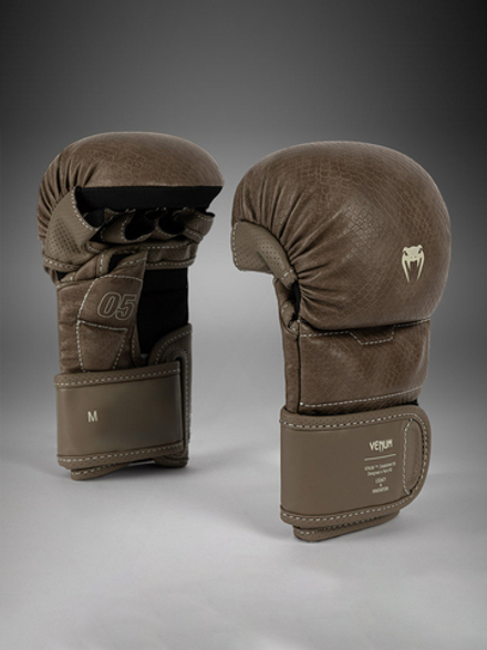 Перчатки ММА Venum Impact Evo Scales Brown