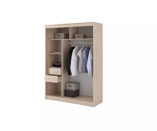 Шкаф-купе 1.5 м "Танго лакобель" (1500х2200х600мм)