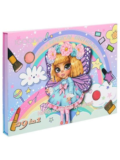 Подарочный набор детской косметики 29в1 “Magical Birthday” с пакетом