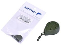 Груз Salmo с вертл. BUN SWIVEL green 40г