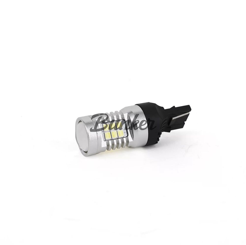 Светодиодная автомобильная LED лампа Sariti 4G21-7443-2835-21SMD,Белый,Не полярный,12V