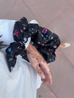 Сумка Bibi in Azi garden print черное