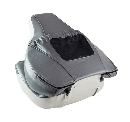 Сиденье мягкое складное Fish Pro, угольно-серое